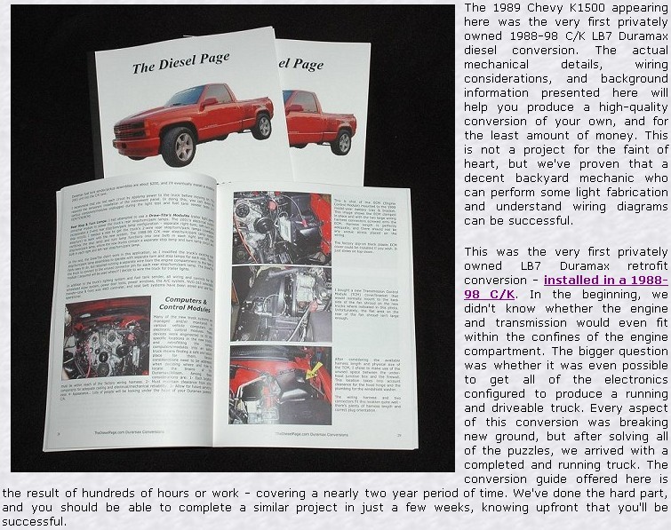 Copyright &copy; 2007 by TheDieselPage.com