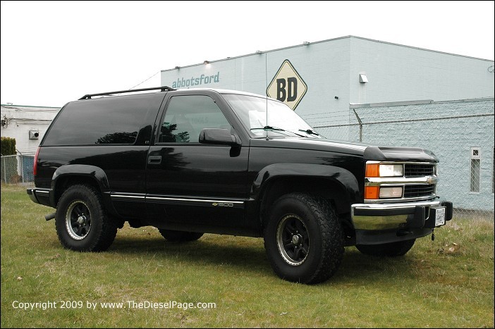 chevrolet tahoe 6.5 diesel 1995