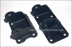 Duramax Conversion Motor Mounts 2017 - Copyright TheDieselPage.com