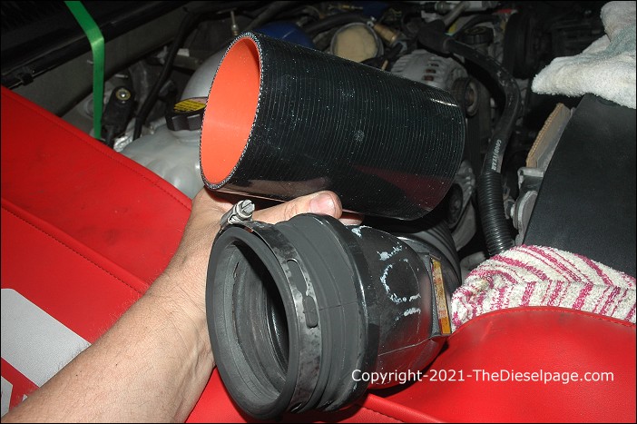 Duramax Intake Hoses  - Copyright 2021 TheDieselPage.com
