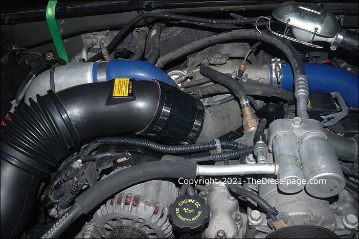 Duramax Intake Hoses  - Copyright 2021 TheDieselPage.com