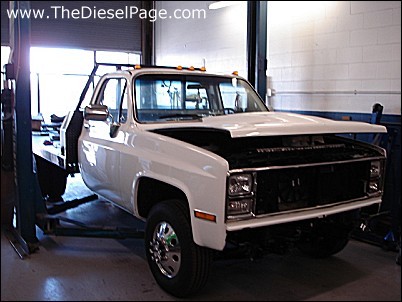 Engine swap 1986 ford pickup truck diesel gas #3