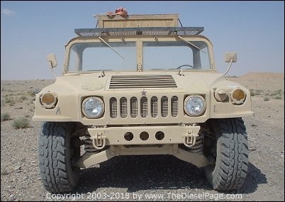 War in the Desert - & the 6.2/6.5 HMMWV  - Copyright 2018 TheDieselPage.com