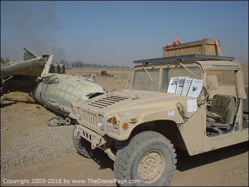 War in the Desert - & the 6.2L/6.5L Diesel HMMWV  - Copyright 2018 TheDieselPage.com