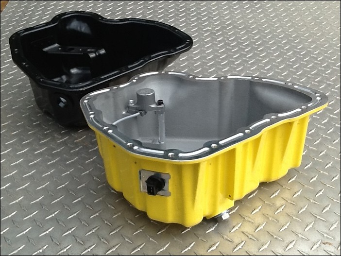 Banana Pan - Cast Aluminum Oil Pan for the Duramax 6.6L Diesel - TheDieselPage.com