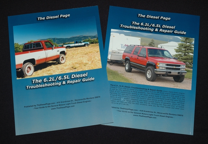 GM Chevy Diesel Repair and Parts Manual 6.2 Liter 6.5 Motor 6.2L 6.5L Engine